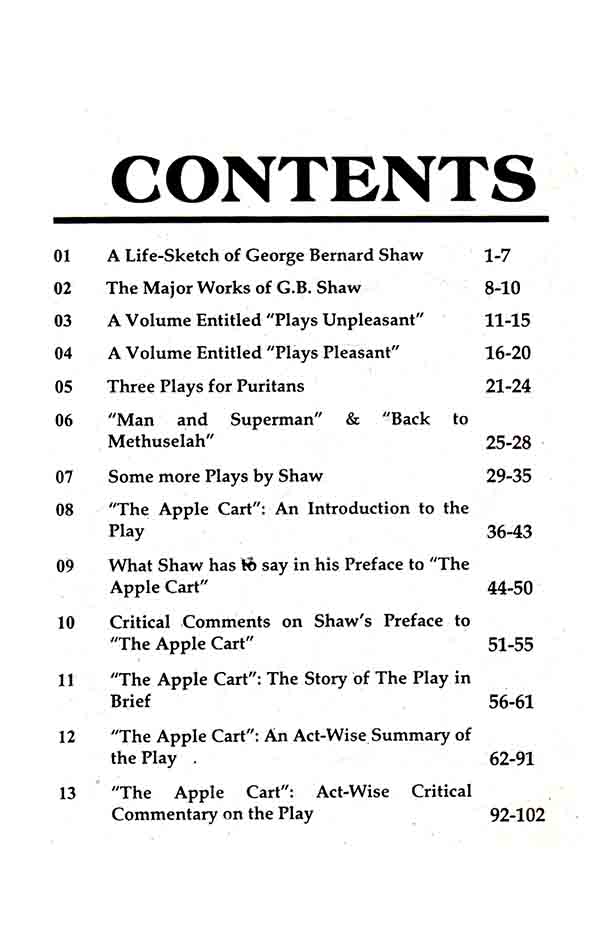 A Political Extravaganza Apple Cart Book By Bernard