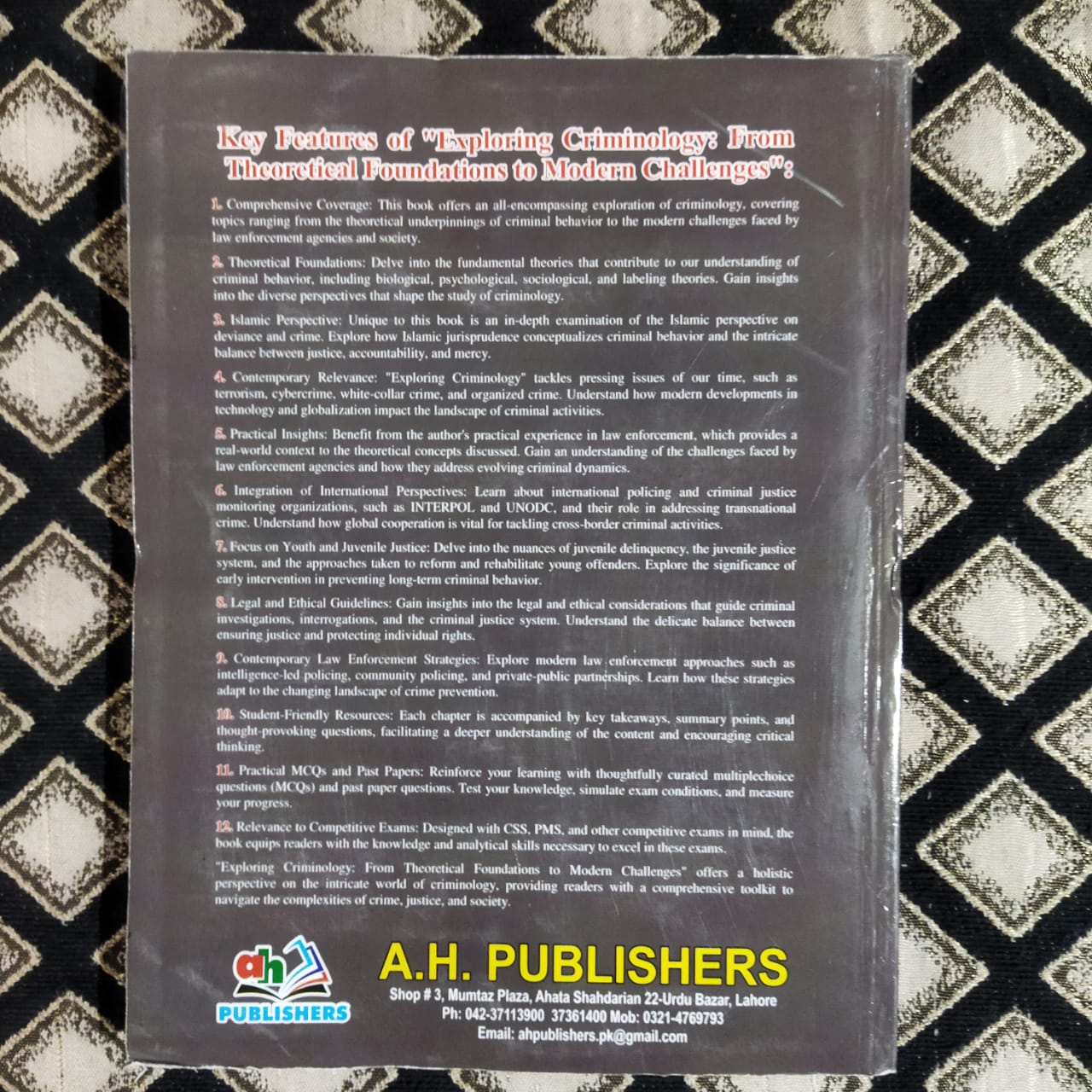 Exploring Criminology Q&A Guide For CSS, PMS By M Akram