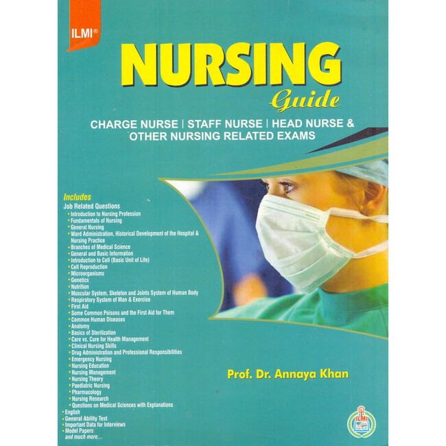 Ilmi Nursing Guide Book By Prof Annaya Khan