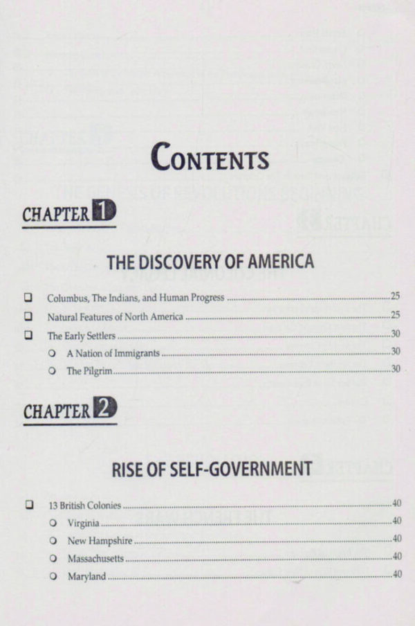 JWT History Of USA Book For CSS By M. Ikram Rabbani