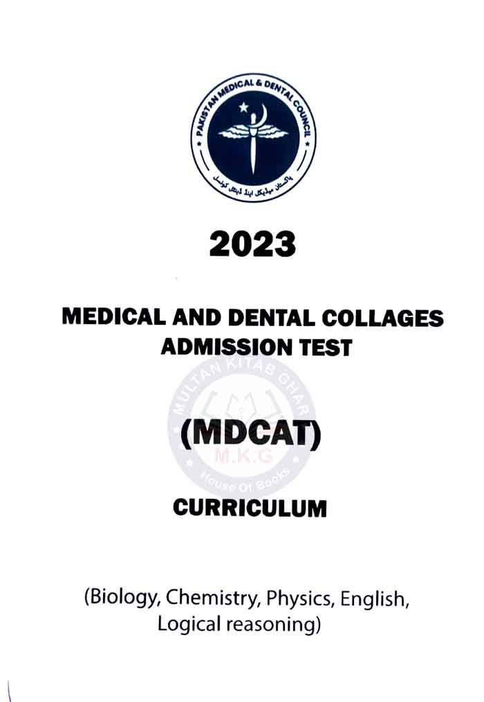 Syllabus Of 2023 Medical And Dental Collages Admission Test (MDCAT