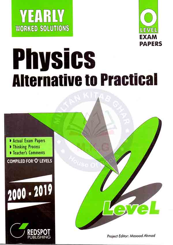 Topical Worked Solution Pure Physics Book For O Level 2009-2021