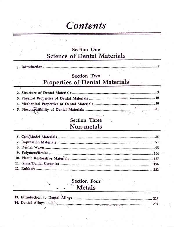 Textbook Of Dental Materials By Sharmila Hussain