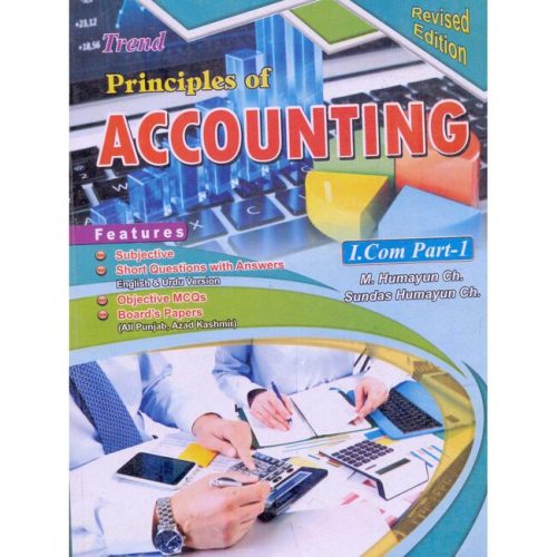 Azeem Principles Of Accounting For I Com PartI Sohail Afzal