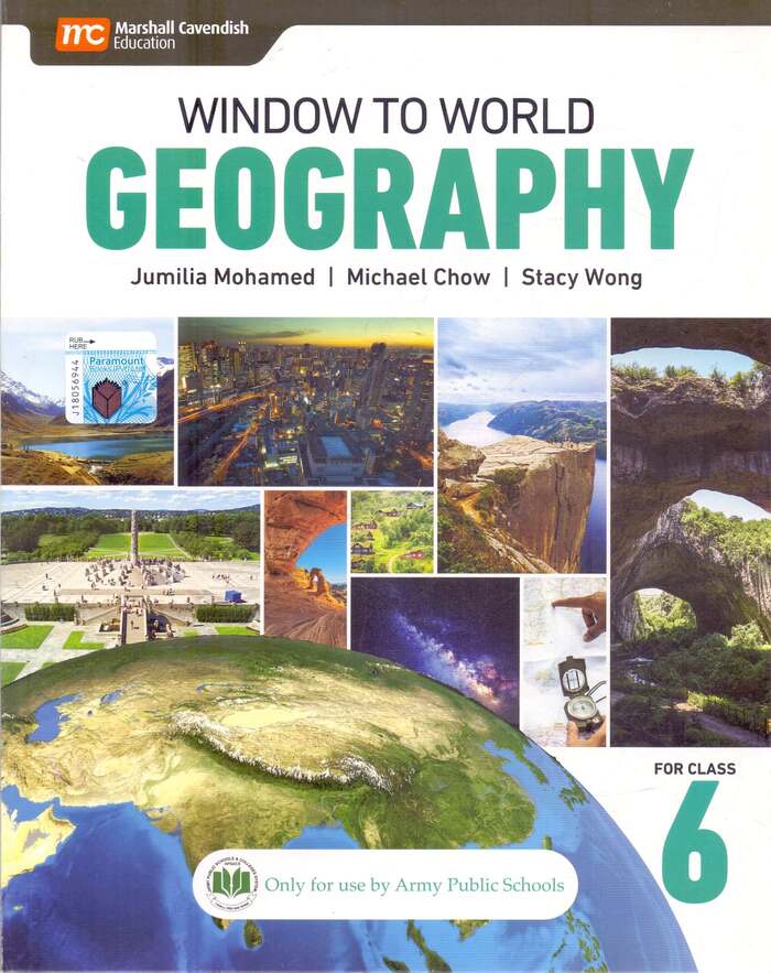 Window To World Geography Book For Class 6 By Marshall